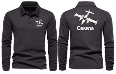 CESSNA LONG SLEEVE POLO